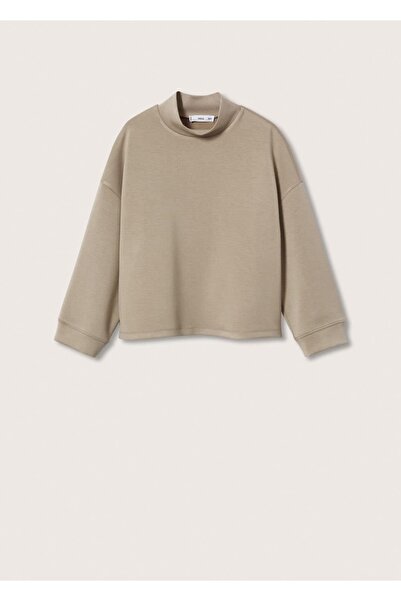 MANGO Woman Oversize Sweatshirt