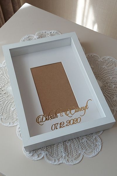 Verda Çerçeve 21x30 Cm Rama Memorie Verda cu Nume Data