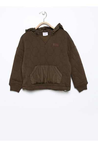 U.S. Polo Assn. Hanorac de culoare muștar pentru băiat - Ohtokids