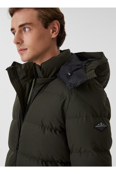 Lee Cooper Ανδρικό παλτό Khaki 231 Lcm 232007 Roy Khaki