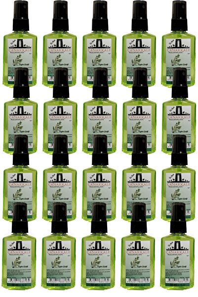 ÇANAKKALE kolonyaları Zeytin Çiçeği Kolonyası -50 ml Sprey - (PET ŞİŞE) 20 Adet
