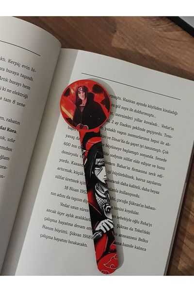 Organica Tasarım Σελιδοδείκτης Anime Itachi