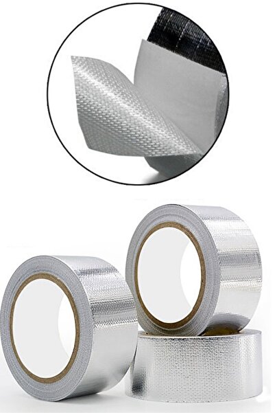 Buffer Yüksek Sıcaklık Dayanan Su Geçirmez Çatı Boru Duvar Çatlak Onarıcı Yapışkan Bant Folyo 10 cm