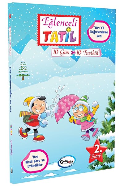 Çoklu Zeka Yayınları 2.sınıf Eğlenceli Tatil Yarıyıl Değerlendirme Seti