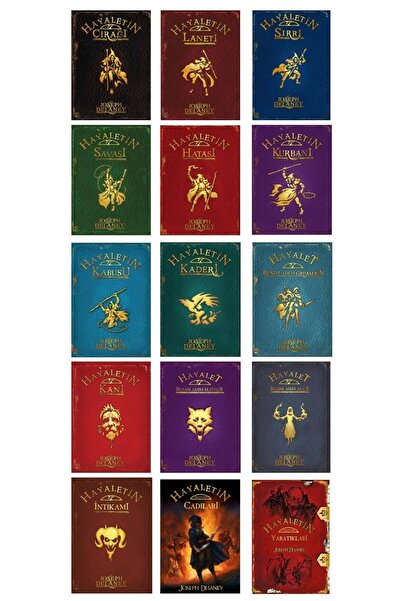 Tudem Yayınları Wardstone Günlükleri-joseph Delaney-15 Kitap Full Set
