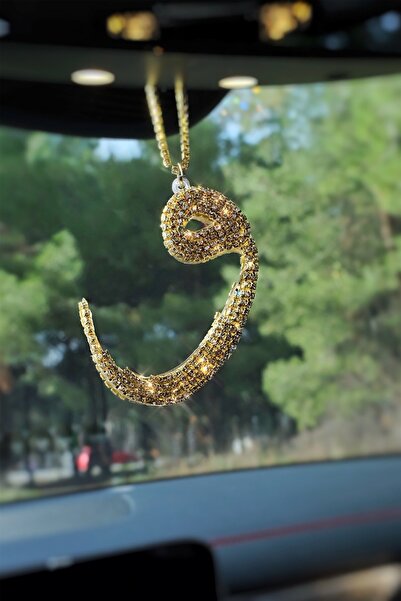 TASARIM ARABAM ATİKE ELİF AKIN زخرفة الرؤية الخلفية فاف من الحجر الذهبي