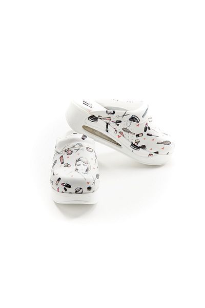 DRMOON Beauty Salon Patterned Airmax Sabo Slippers