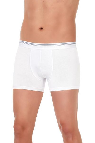 YILDIZ Ανδρικό Lycra Formen Boxer Short White 6 τεμαχίων 365