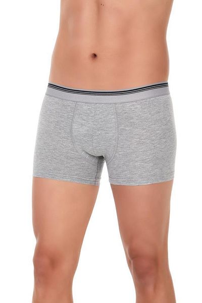 YILDIZ Ανδρικό Lycra Formen Boxer Short Grey 6 τεμαχίων 367