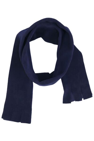 NERGIZ Unisex Navy Blue Fleece Scarf Shawl Camisole