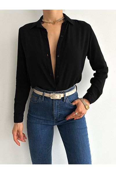 coaksco Basic Square Ecru Belt