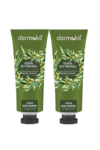 Dermokil Olive Oil Hand and Body Cream - 30 Ml X 2 Pieces