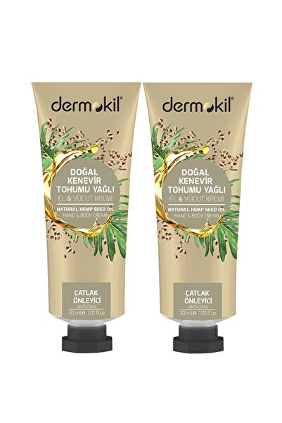 Dermokil Kenevir Tohumu Yağlı El Ve Vücut Kremi 75 Ml X 2 Adet