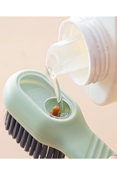 Markafox Pratik Çok Amaçlı Hazneli Ayakkabı Temizleme Fırçası Shoe Brush
