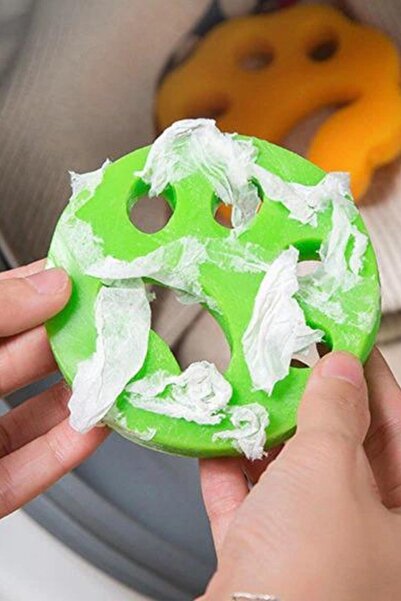 Buffer ® 4 Pcs Pets And Washing Machine Washable Colorful Lint Removal Apparatus