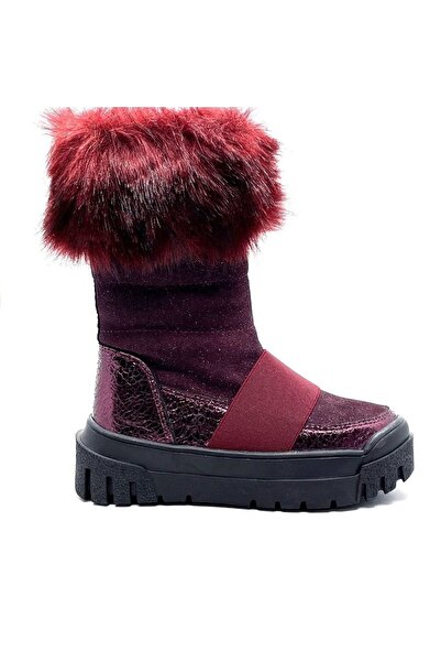 HAPPY WALK Koža i Ortopedski đon crvene čizme za devojčice