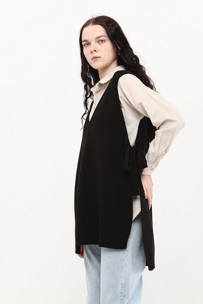 MA ananas Women's Black Knitwear Sweater