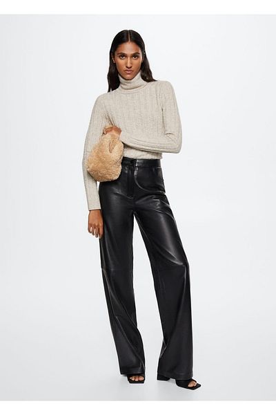 MANGO Woman Cashmere Wool Sweater