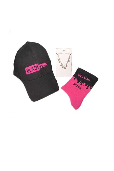 GC GÖKHAN CLUB Колие с шапка и чорап Blackpink