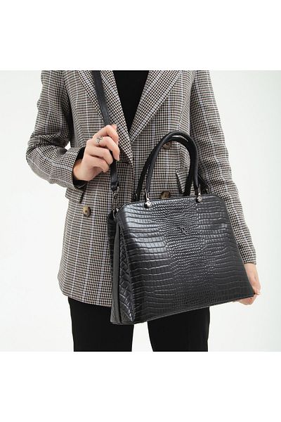 Tamer Tanca Women's Leather Handbag Bag 898 2938 Bn Bag Sk22/23
