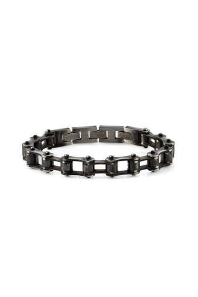 NOMİNATİON Beyond Large Steel Bracelet (bıke) Vintage Black