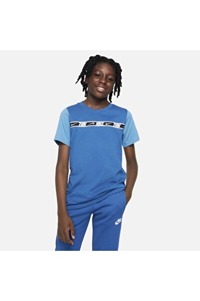 Nike Παιδικό Κοντομάνικο Αθλητικό Μπλουζάκι XS / 6–8