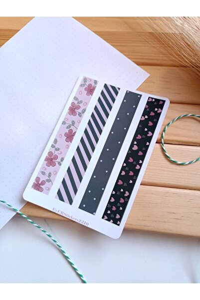 EyER Shoping Crna nalepnica od washi trake