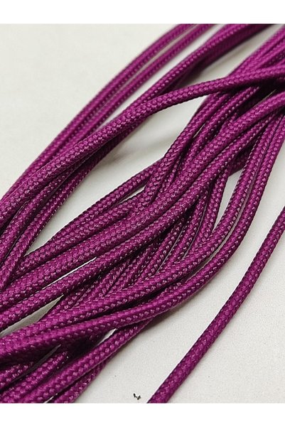 Firebird Takı Aksesuar Ve Kamp Malzemeleri 2 mm Paracord Rope, Paracord Bracelet Rope Wine 10 Meters