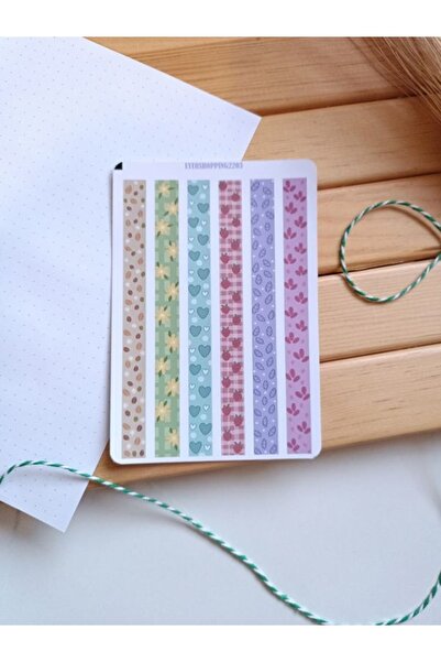 EyER Shoping Šarene nalepnice od washi trake