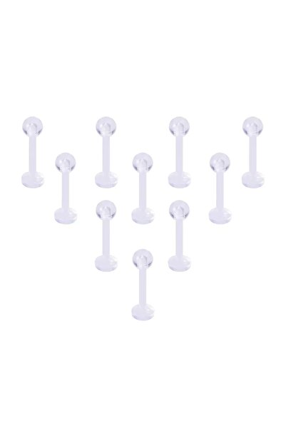 Bylin Bioplastik Görünmez Piercing - 10 Adet Fiyatıdır