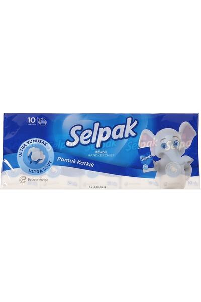 Selpak مناديل عادية 10x10 حزمة