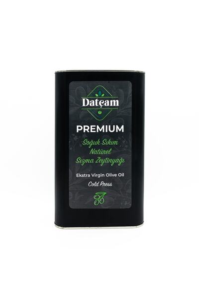 Datçam Premium Soğuk Sıkım Zeytinyağı (teneke) 3000 Ml