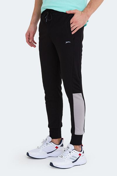 Slazenger Pekka Herren Jogginghose Schwarz