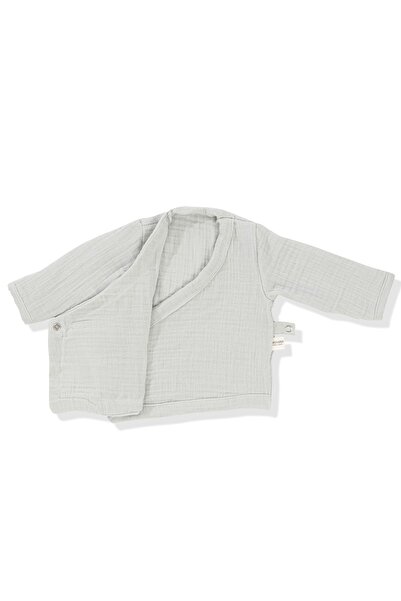 Wellgro Angel Wings Muslin 5-Piece Newborn Hospital Release Set Gray