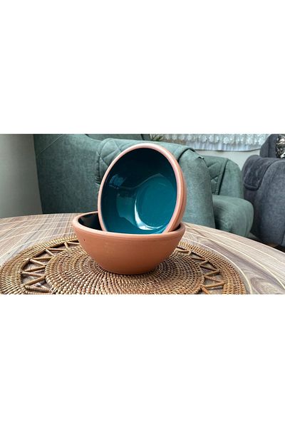 goffin 6-Piece Glazed Pottery Soup Bowl-ground-natural
