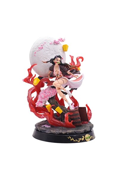 DÜKKAN DESİGN Demon Slayer Kimetsu No Yaiba Kamado Nezuko Moon Figür