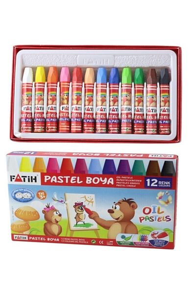 Fatih Colorful Pastel Paint 12 pcs