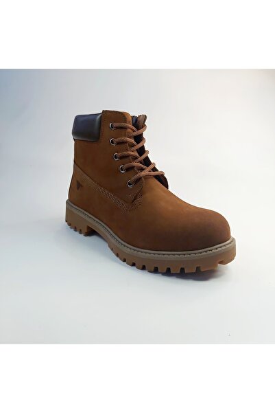 TRAİLER G736 Unisex Hakiki Deri Su Geçirmez Fermuarlı Giyimli Ortopedik Bot