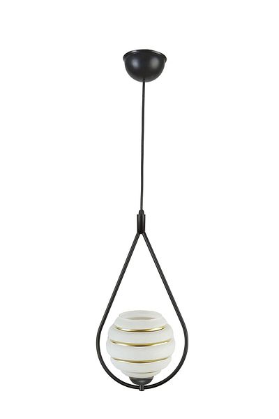 Uçar Drop Glass Single Modern Hall Hall Living Room Entrance Single Chandelier
