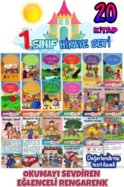 Ata Yayıncılık 1.ve 2. Sınıf Çocuklar Için Hikaye Okuma Kitabı   Okuma Gelişt...