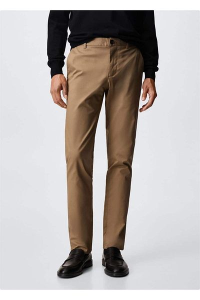 MANGO Man Obcisłe spodnie chino