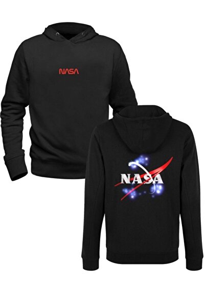 Alfa Tshirt Nasa-space Printed Black Front and Back Printed Children's Sweats...