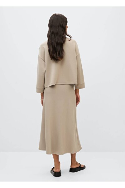 MANGO Woman Oversize Sweatshirt