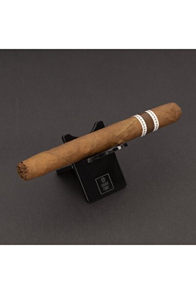 CigarFort Katlanır Puro Standı Sehpası - Deri Kılıflı