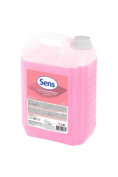 Sens Yüzey Temizleme Ürünü Floral 5 Lt