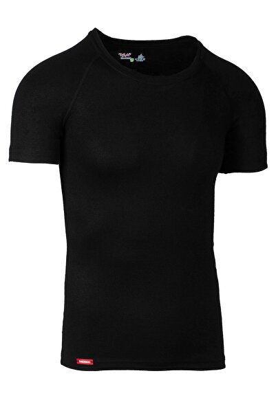 BSM Ανδρικό κοστούμι Viloft με κοντό μανίκι με λαιμόκοψη / κολάν θερμικό εσώρουχο