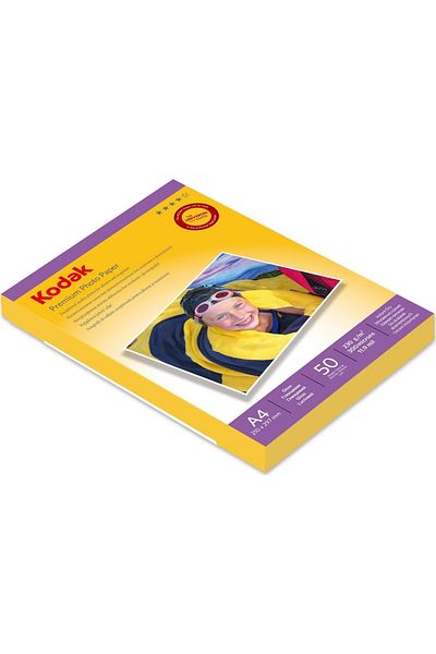 Kodak 230 gr/m2 20x30-a4 Inkjet Compatible Photo Paper 50 Pack