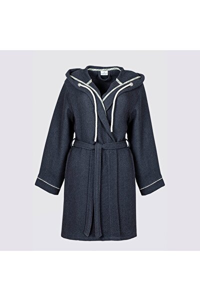 Ecocotton Naia Жіночий халат з 100% органічної бавовни, антрацитовий (м)