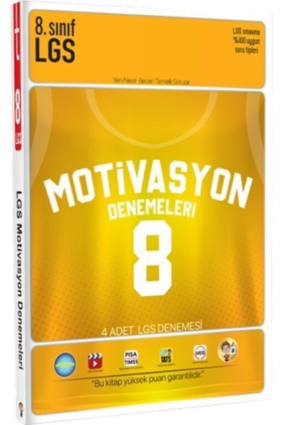 Tonguç Yayınları Tonguç Akademi 8. Sınıf 4 Lü Motivasyon Denemeleri