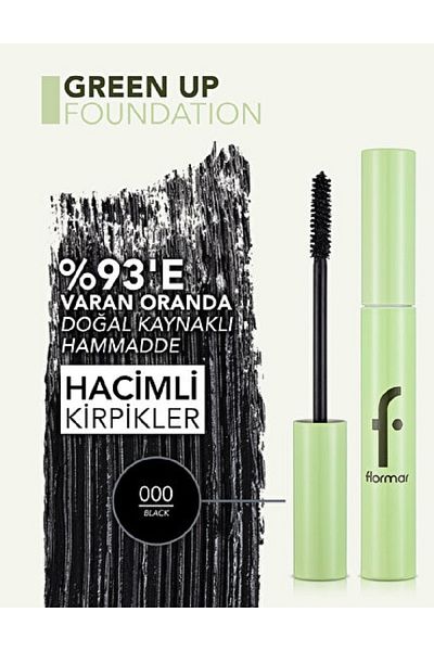 Flormar Vegan Mascara that Gives Volume Fullness